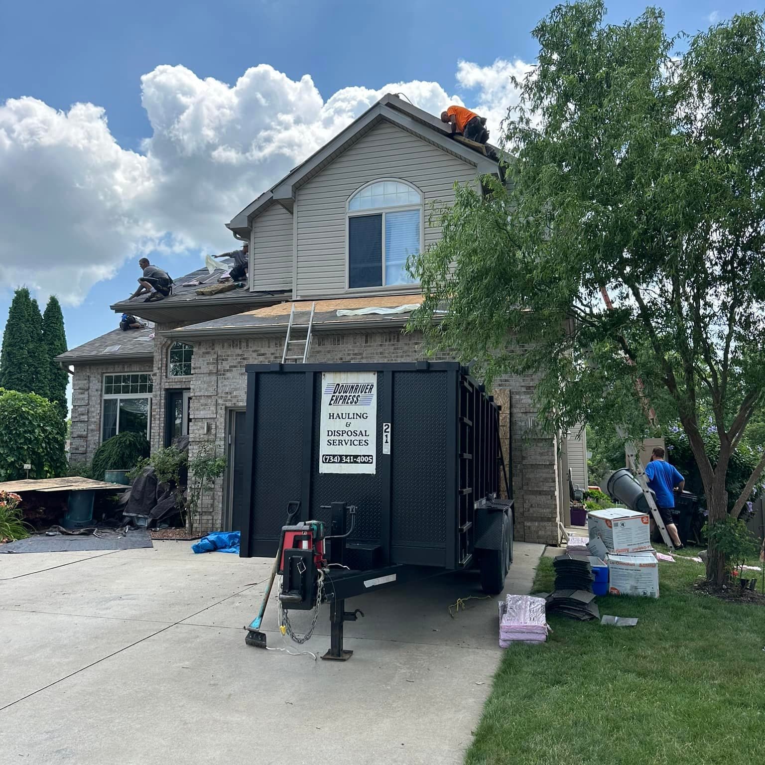 Dumpster rental service in Downriver Michigan