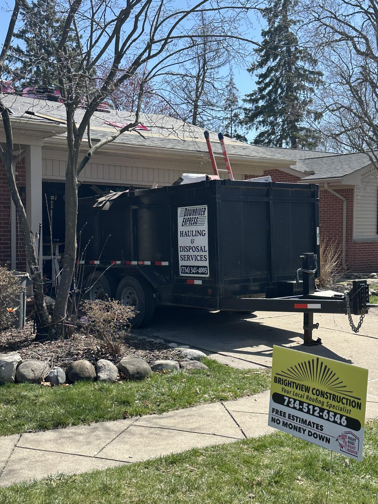 20-yard dumpster service